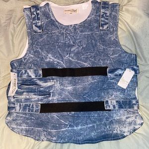 Denim vest